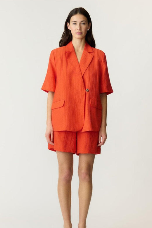 YAS - Yasstaw 2/4 Blazer - 4725581 Cherry Tomato