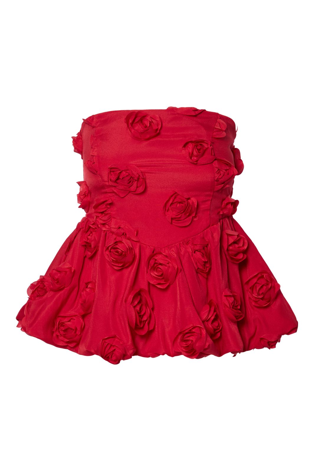 YAS - Yasstila Bustier Top - 4853712 Jester Red