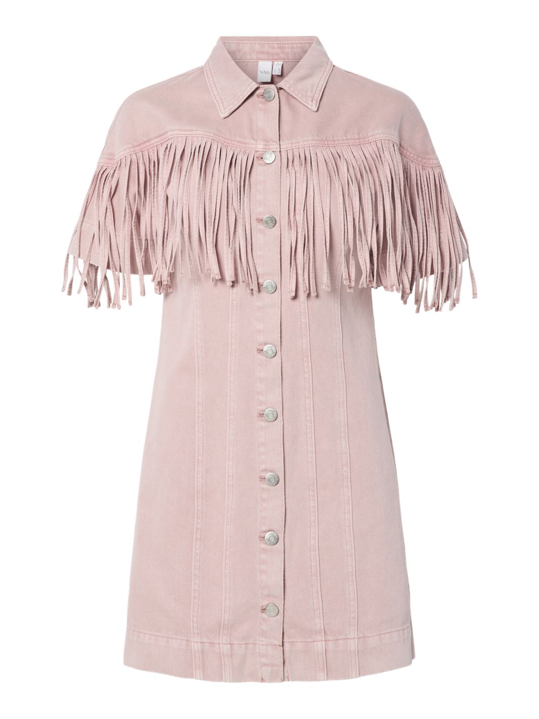 YAS - Yassun 2/4 Denim Dress Fest - 4786228 Zephyr