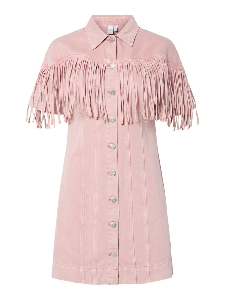 YAS - Yassun 2/4 Denim Dress Fest - 4786228 Zephyr