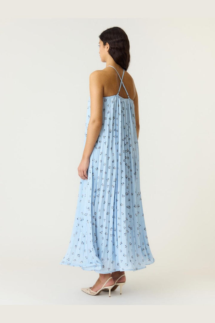 YAS - Yassvea Halterneck Maxi Dress - 5132925 Skyway Svea Print