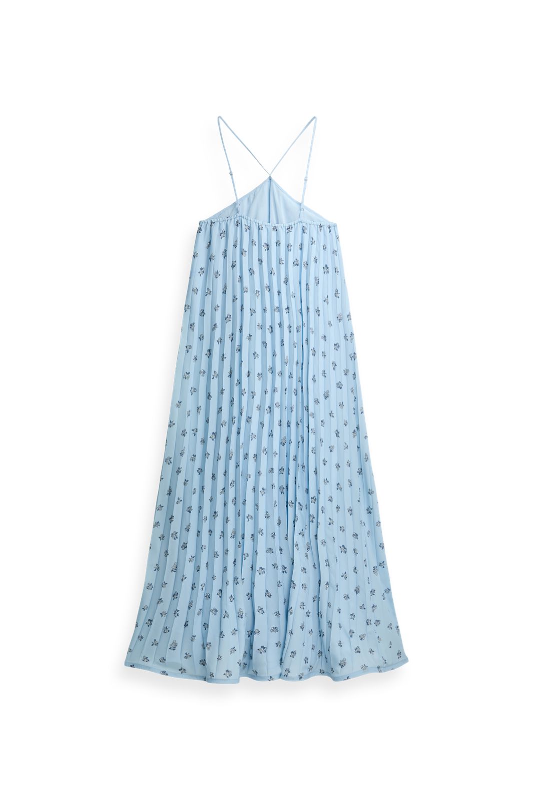 YAS - Yassvea Halterneck Maxi Dress - 5132925 Skyway Svea Print