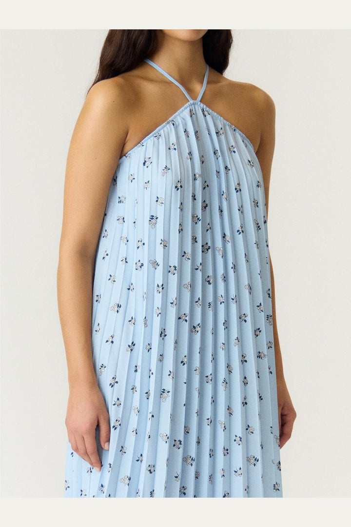 YAS - Yassvea Halterneck Maxi Dress - 5132925 Skyway Svea Print