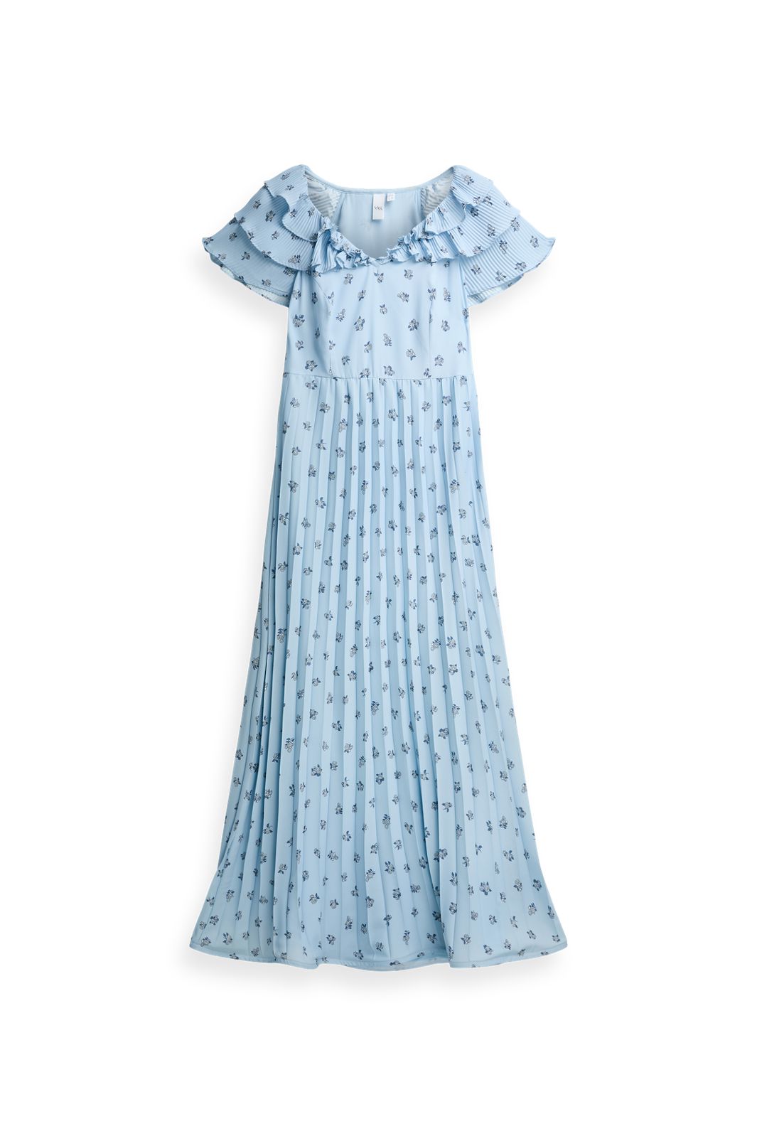 YAS - Yassvea Ss Ankle Dress - 5139743 Skyway Svea Print
