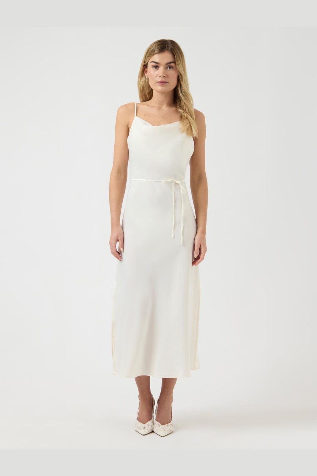 YAS - Yasthea Strap Long Dress - 4678202 Gardenia