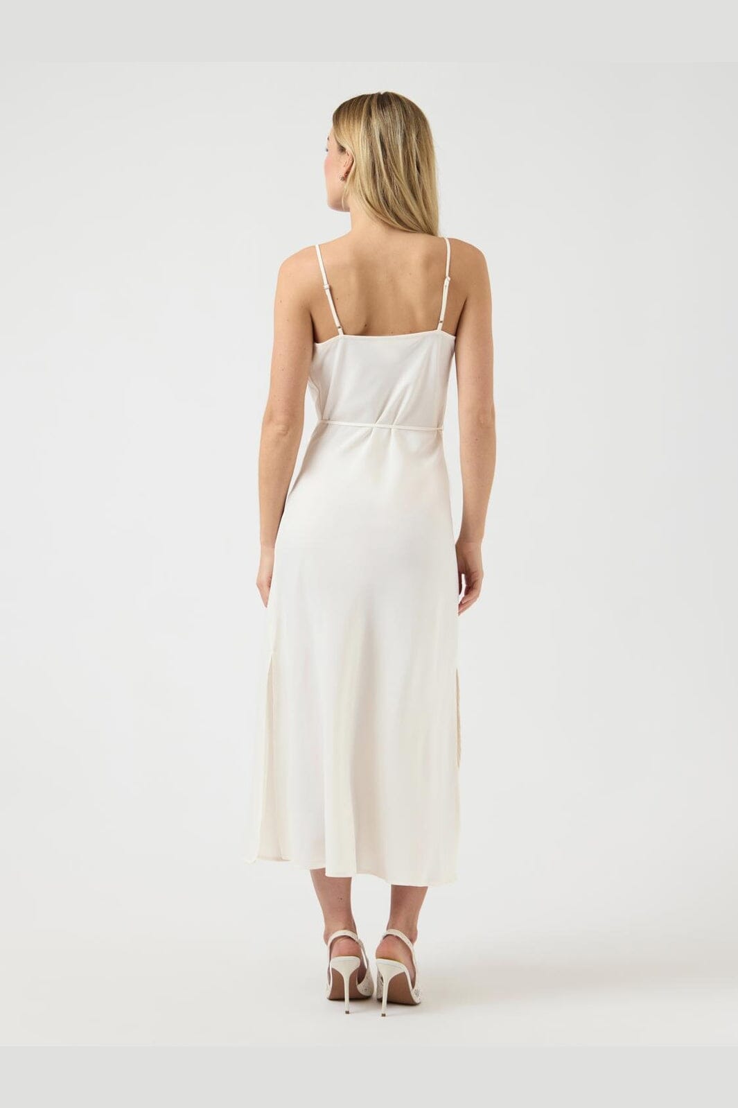 YAS - Yasthea Strap Long Dress - 4678202 Gardenia