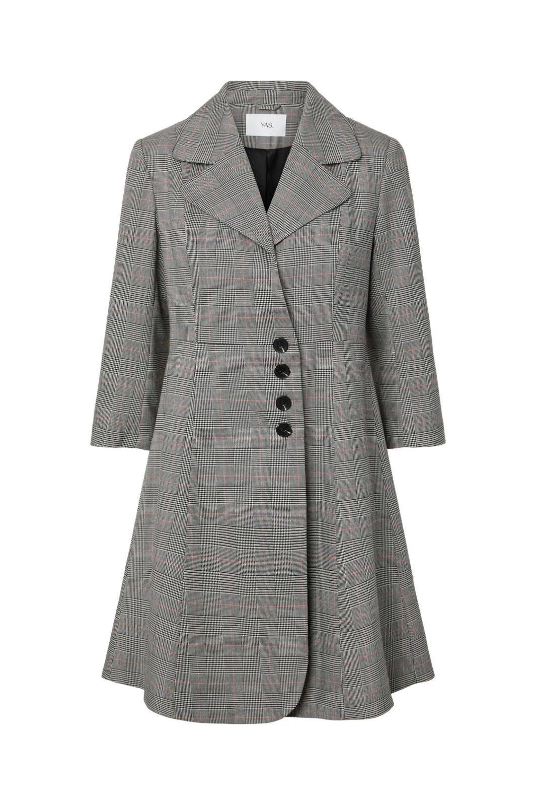 YAS - Yasthela 7/8 Wrap Dress - 5160893 Star White Checks